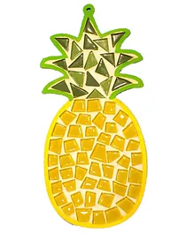 Mold Your Memories Pineapple DIY Mosaic Art - Multicolour
