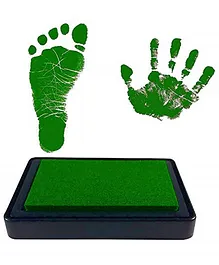 Mold Your Memories Reusable Ink Pad for Baby's Hand & Foot Impression - Green