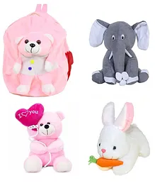 Deals India Toddler Backpack Pack of 4 - Height 38 Cm