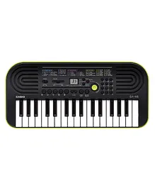 CASIO SA-46 KM13 Digital Portable Keyboard 32 Keys - Green Black