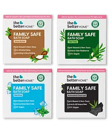 The Better Home Assorted Soap Pack Pack of 4 Soaps - 100 gm Each