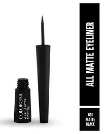 Colorbar All-Matte Eyeliner Liquid Black 001 - 2.5 ml