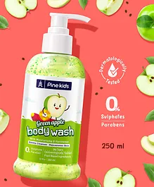 Pine Kids Green Apple Bodywash - 250 ml