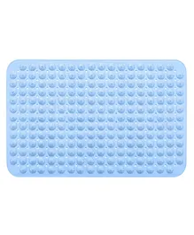 Lifekrafts PVC Accu-Pebble Anti-Slip Bathroom Shower Mat - Blue
