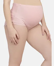 MAMMA PRESTON High Waist Adjustable Maternity Panty - Pink