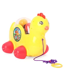 Anand Pull Along Chick Toy (Color May Vary)