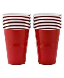 Hippity Hop Beer Pong Glasses (Set of 20) - Red