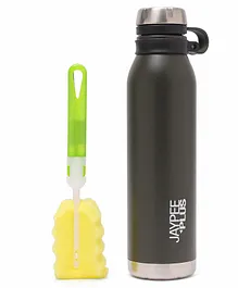 Jaypee Plus Charlie Vaccum Insulated Stainless Steel Bottle Black - 750 ml