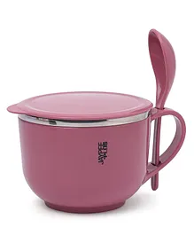 Jaypee Plus Souptok Inner Steel Mug Pink - 700 ml