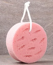 Circular Shaped Bath Sponge - Pink