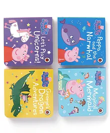 Peppa's Magical Creatures Little Library Pack of 4 - English