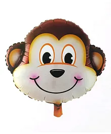 Funcart Monkey Foil Balloon 20 Inch - Multicolor