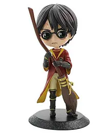 Awestuffs Harry Potter and Friends Action Figure Harry with Broom- Height 16 cm