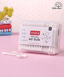 Babyhug Paper Stick Cotton Buds - 200 Pieces