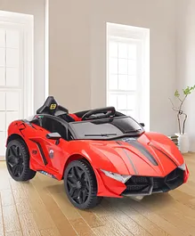 Battery Operated Ride On Sports Car with Remote  - Red