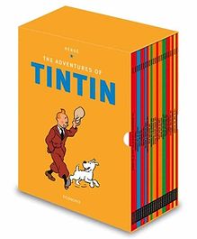 Tintin Paperback Boxed Set 23 - English