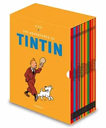 Tintin Paperback Boxed Set 23 - English