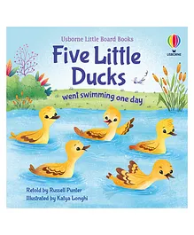 Little Board Books Five Little Ducks Went Swimming One Day - English