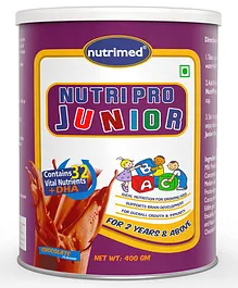 Nutrimed Nutri Pro Junior Growth Nutrition Chocolate - 400 gm