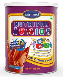 Nutrimed Nutri Pro Junior Growth Nutrition Chocolate - 200 gm