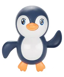 VParents Swimming Penguin Bath Toy Toddlers Swimming Floating Playing Toy in Bathroom Beach Pool Colourful Water Toys with Pack of 1 - (Colour May Vary)