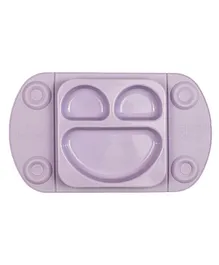 EasyTots Mini Mat Silicone Suction Plate - Purple