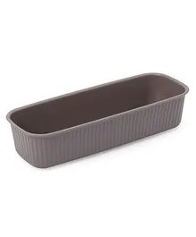 Jaypee Plus Cement Rib Boat Stylish Organiser To Keep Your Stationary - Black