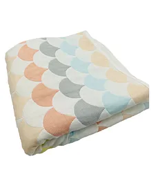 SYGA 100% Cotton Baby Swaddle Blanket Printed - Multicolour