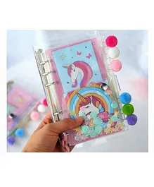 Elecart DIY Unicorn Diary Set includes 13 Items - 80 Pages