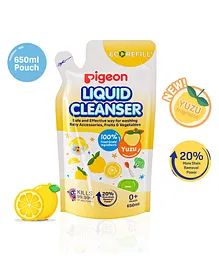 Pigeon Baby Accessories And Vegetable Liquid Cleanser Refill Pouch - 650 ml 