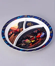 Disney Pixar Cars 3 Partition Rnd Plate - Multicolor