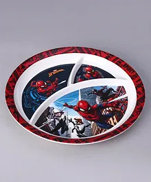 Spider Man 3 Partition Rnd Plate - Multicolor