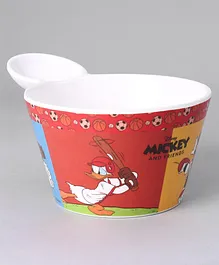 Disney Mickey Mouse And Friends Fries Dip Bowl - Red