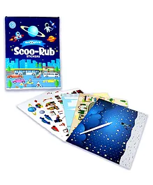 Scoobies Scoo Rub Sticker - Blue