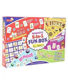 Lil Star Magnetic 5 in 1 Fun Box for Juniors - Multicolour