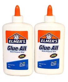 Elmers All Multipurpose White Glue Pack of 2 - 480 ml 