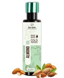 Nat Habit Cold Pressed 100% Pure Sweet Almond Oil - 100 ml