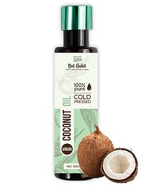 Nat Habit Cold Pressed 100% Pure Virgin Hair Coconut Oil - 100 ml