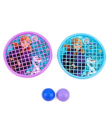 Disney Frozen Mini Fun Shot Hand Tennis With Balls (Colour May Vary)