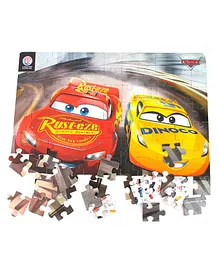 Disney Pixar Cars Jigsaw Puzzle Red Yellow - 99 Pieces