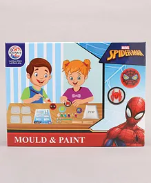 Spider Man Mould & Paint Pack Of 18 Pieces - Multicolour 
