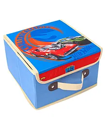 Hot Wheels Storage Box With Handle - Blue