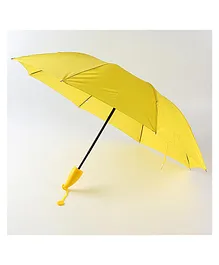 Syga Kids Umbrella Cartoon Folding Umbrella For Boys Girls Folding Sun Protection Umbrella -Banana Yellow
