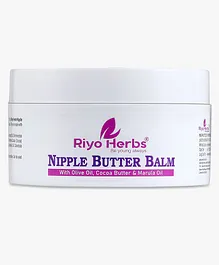 Riyo Herbs Nipple Butter Balm with Sunflower Oil for New Mothers Help Soothe Sore Nipples- 50g
