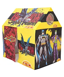 Batman Tent House with LED Light  - Black and Yellow