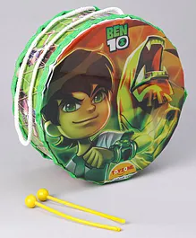 Toyzone Ben 10 Kids Drum - Green