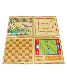 Toy Zone Family Games 9 in 1 - Multi color