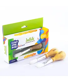 Dabble Jumbo Paint Brush Set Baby's First Paint Brush - Multicolor