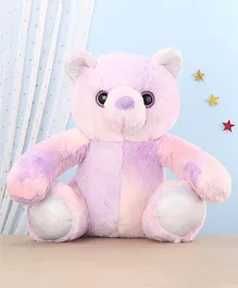 Mirada Teddy Bear Soft Toy Purple - Height 35 cm