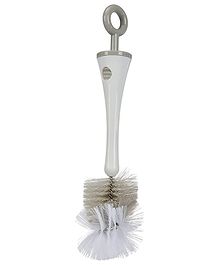 Beaba 2 In 1 Bottle Brush - Grey